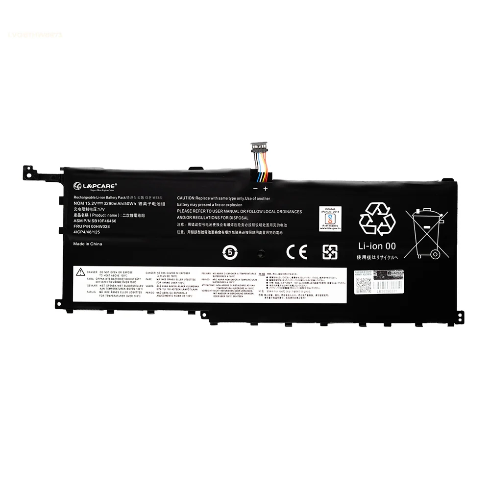 Lapcare Laptop Battery Compatible For Lenovo ThinkPad X1 Yoga | 00HW028 view 2